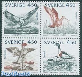 Baltic birds 4v [+], joint issue Estl./Lithuania/L