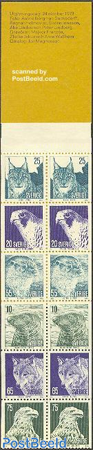 Animals 2x6v in booklet fluorescent