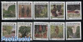 Definitives, Victoria Falls 10v