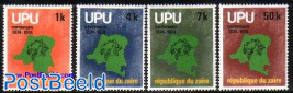 UPU Centenary 4v
