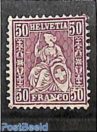 50c, lilac, Stamp out of set