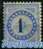 1c, Postage due, Stamp out of set