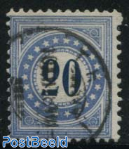 20c, Postage due, Stamp out of set