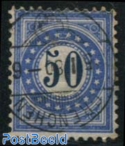 50c, Postage due, Stamp out of set