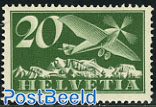 Airmail definitive 1v