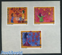 Greeting stamps 3v s-a