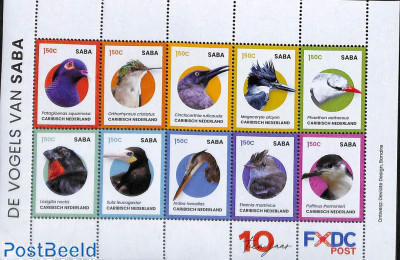 Birds of Saba 10v m/s