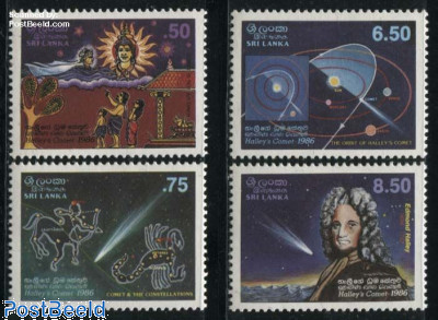 ◇HALLEY'S COMET Stamp Collection ハレー彗星切手コレクション