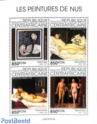 Nude paintings 4v m/s