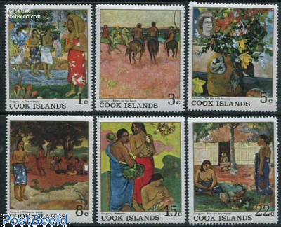 Gaugin paintings 6v