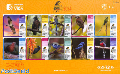 Risaralda, birds 10v m/s