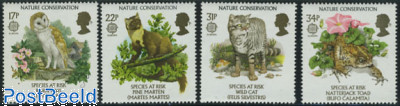 Europa, nature conservation 4v