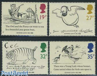 Edward Lear 4v