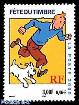 Tintin HERGÉ生誕100年記念切手 ベルギー タンタン Tintin HERGÉ生誕100年記念切手 ベルギー タンタン