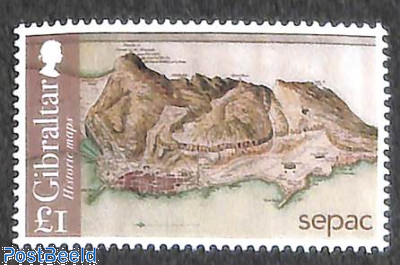 Historic map 1v, only SEPAC