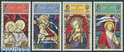 Briefmarken GB Guernsey 1991 Naturschutz – Fünferstreifen Postfrisch MNH