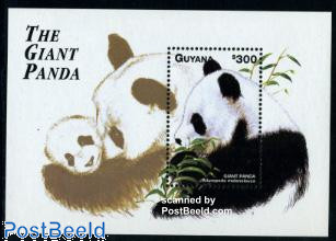 Stamp 1998, Guyana Giant Panda s/s, 1998 - Collecting Stamps
