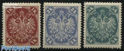 Bosnia and Herzegovina 1900 Eagle Definitives Set