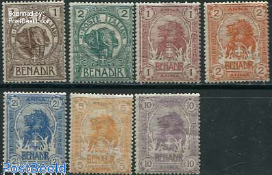 Benadir, Definitives 7v