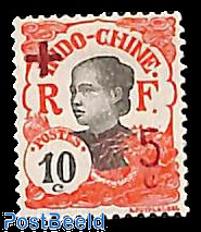 French Indochina Red Cross Overprint