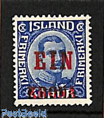 Local overprint 1v
