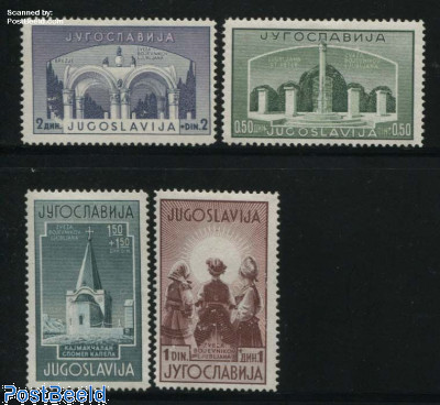 Slovenian War Memorial 4v