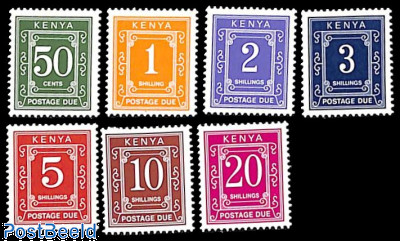 Postage due 7v