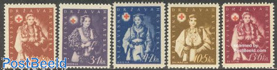 1942 Red Cross Charity Issue: Women in Folk Costumes
