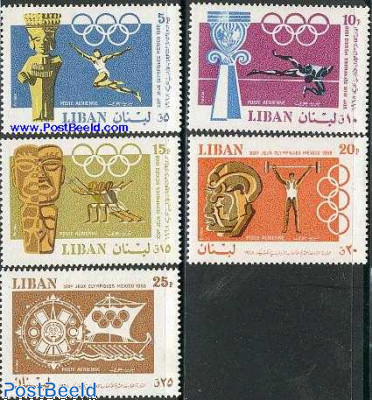 Olympic games Mexico 5v