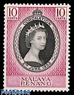 Penang 1953 Coronation of Queen Elizabeth II