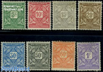 Postage due 8v