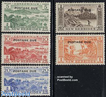 Stamps from New Hebrides - Freestampcatalogue.com - The free