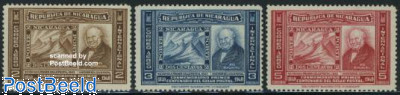 Stamp centenary 3v