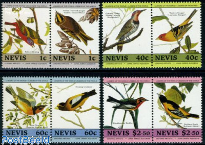 J.J. Audubon, birds 4x2v [:]