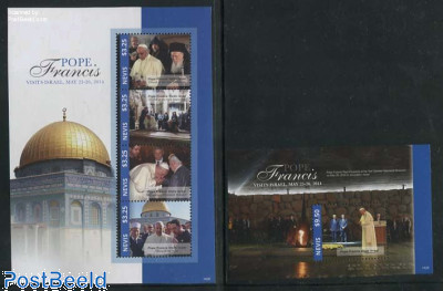 Pope Francis visits Israel 2 s/s