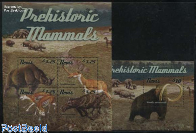 Prehistoric Mammals 2 s/s