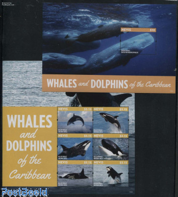 Whales & Dolphins 2 s/s