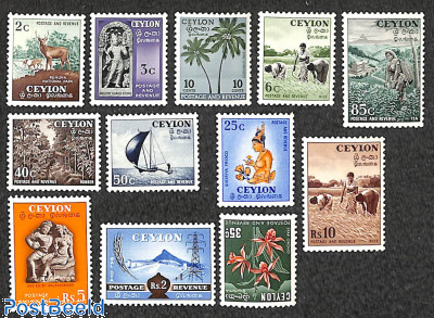 Sri Lanka 1951 Definitive Series