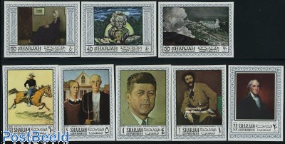 Stamps with the theme Norman Rockwell - Freestampcatalogue.com
