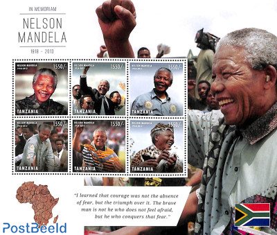 Nelson Mandela 6v m/s