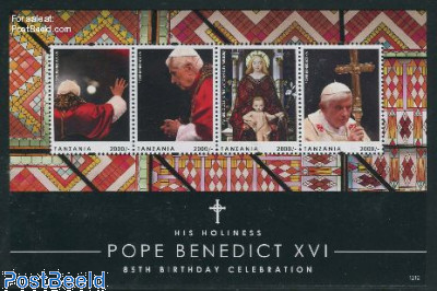 Pope Benedict XVI 4v m/s