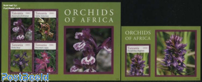 Orchids of Africa 2 s/s
