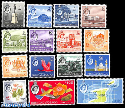 Trinidad and Tobago 1960 Definitive Series