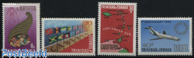 Trinidad and Tobago 1969 CARIFTA Commemorative Set
