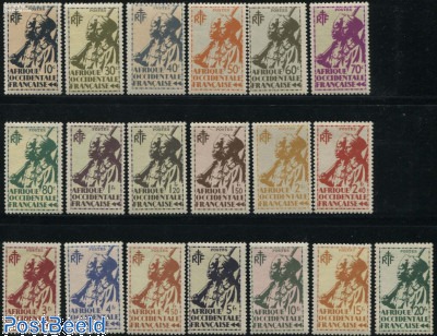 Stamps from French West Africa - Freestampcatalogue.com - The free