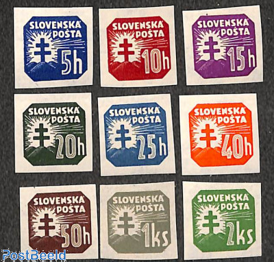 Slovakia 1939 Newspaper Stamps Set