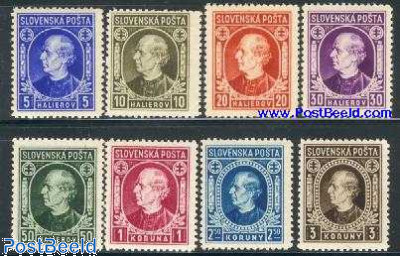Slovakia 1939 Andrej Hlinka Definitive Set
