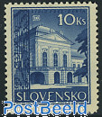 Slovakia 1940 Definitive: Slovak National Theatre, 10 Koruna
