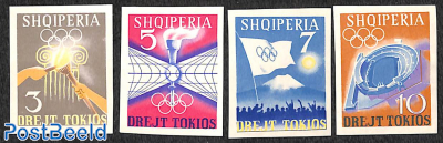 Olympic Games Tokyo 4v imperforated