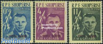 Posta Ajrore overprints 3v